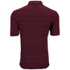 Vansport Men's Deep Maroon Strata Textured Polo