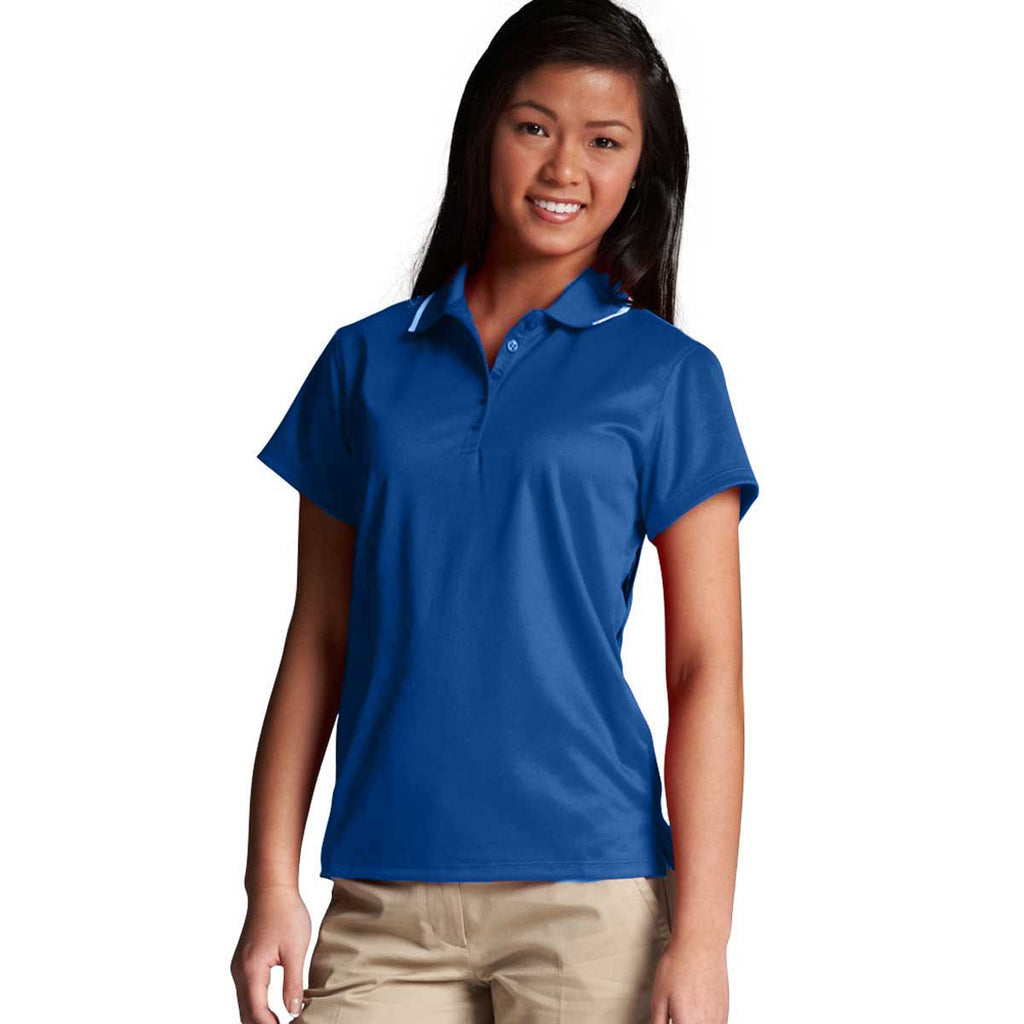 Charles River Women's Royal Classic Wicking Polo