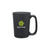 ETS Rocca Black/Glossy Storm Grey Ceramic Mug 12 oz