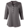 Charles River Women's Charcoal Windsor Henley