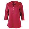 Charles River Women's Red Windsor Henley