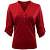 Vansport Women's Sport Red Victory Polo