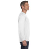 Jerzees Men's White 5.6 Oz Dri-Power Active Long-Sleeve T-Shirt