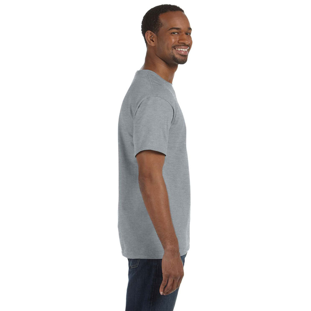 Jerzees Men's Athletic Heather 5.6 Oz Dri-Power Active T-Shirt