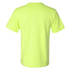 Jerzees Men's Safety Green Dri-Power 50/50 T-Shirt with a Pocket