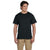 Jerzees Men's Black 5.6 Oz Dri-Power Active Pocket T-Shirt