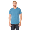 Bella + Canvas Unisex Heather Deep Teal Jersey Short-Sleeve T-Shirt