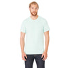 Bella + Canvas Unisex Heather Mint Jersey Short-Sleeve T-Shirt