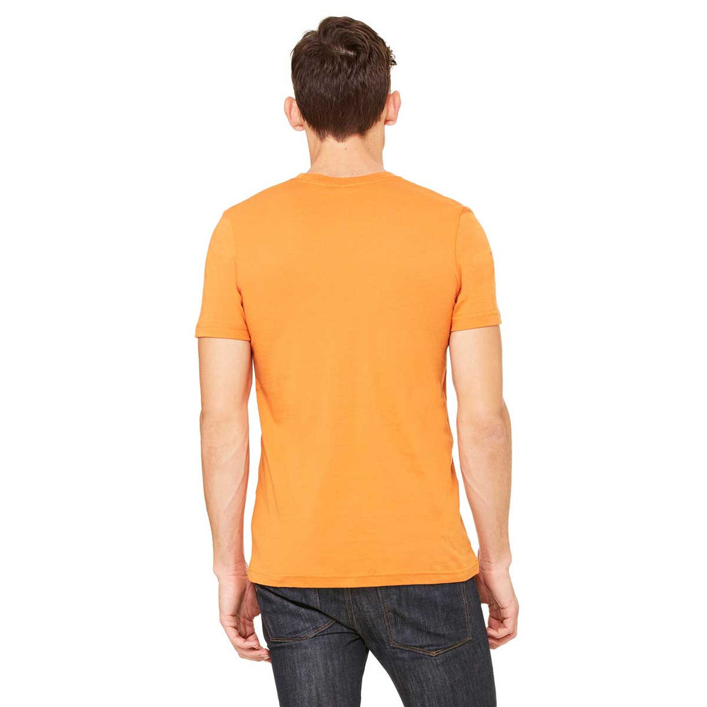 Bella + Canvas Unisex Orange Jersey Short-Sleeve T-Shirt