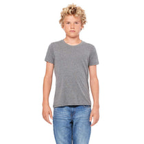 Bella + Canvas Youth Deep Heather Jersey Short-Sleeve T-Shirt