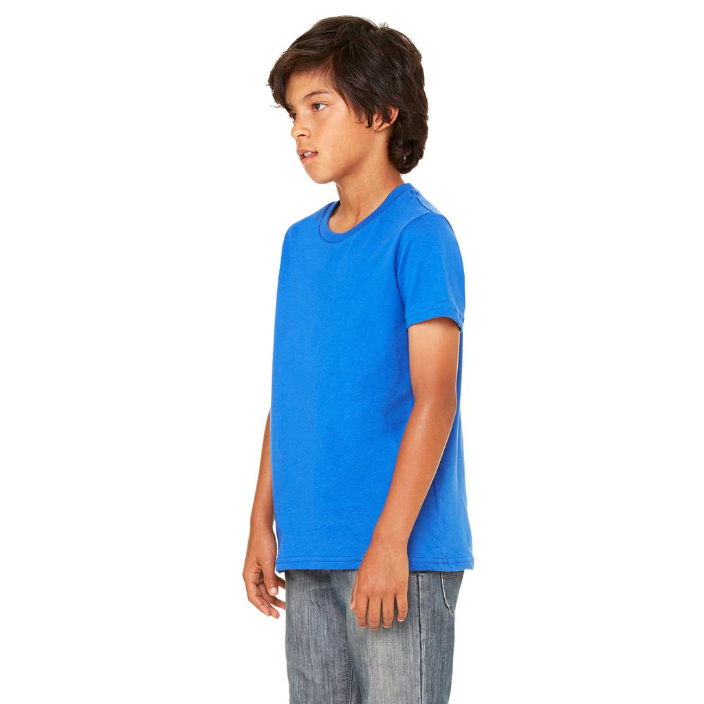 Bella + Canvas Youth True Royal Jersey Short-Sleeve T-Shirt