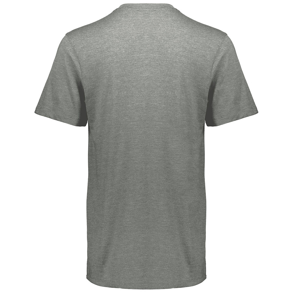 Augusta Sportswear Men's Grey Heather Tri-Blend Tee