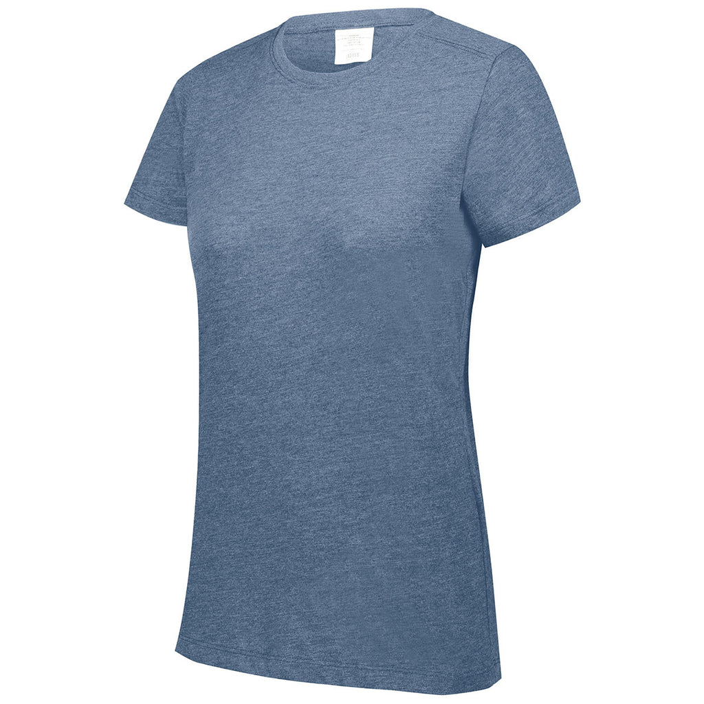 Augusta Sportswear Women's Storm Heather Tri-Blend Tee