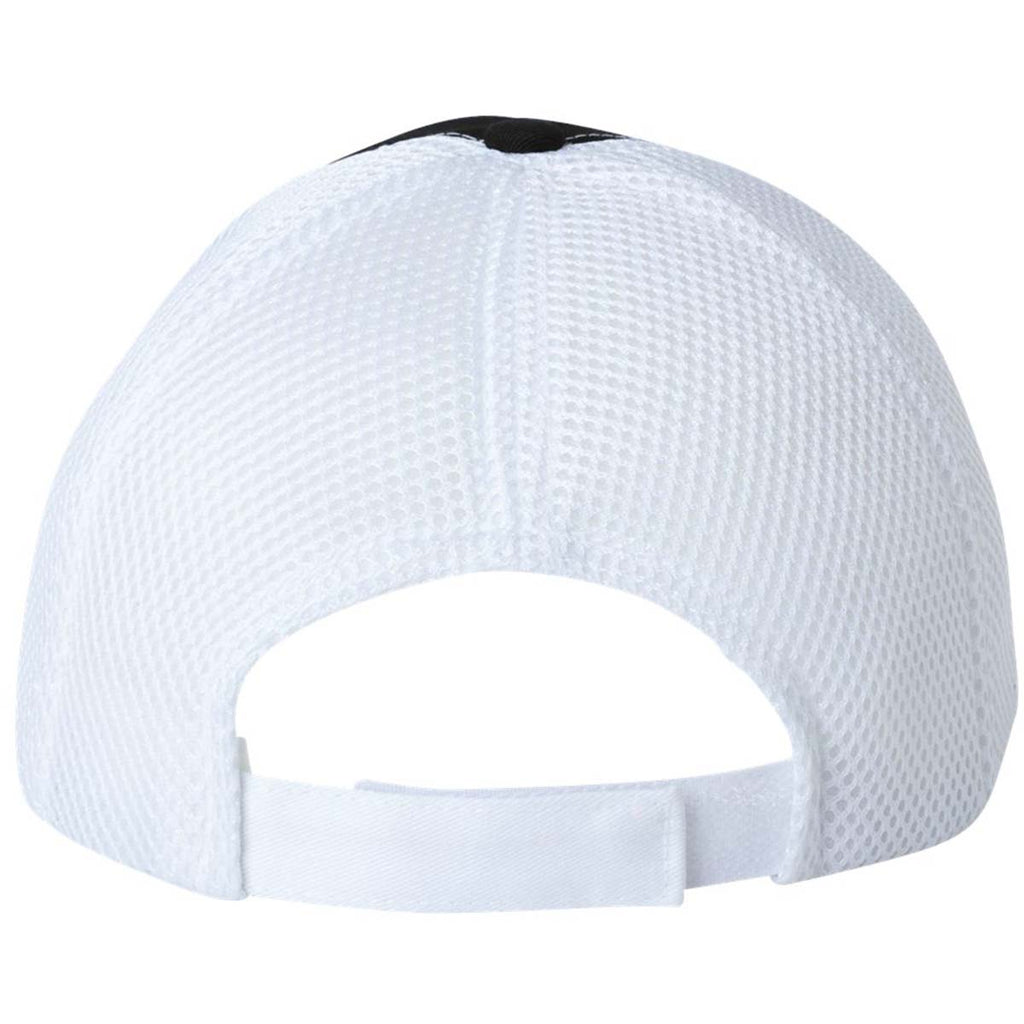 Sportsman Black/White Spacer Mesh Cap