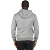 Threadfast Apparel Unisex Heather Grey Ultimate Fleece Pullover Hooded Sweatshirt