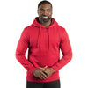 Threadfast Apparel Unisex Red Ultimate Fleece Pullover Hooded Sweatshirt