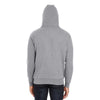 Threadfast Unisex Charcoal Heather Triblend French Terry Full-Zip