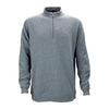 Vantage Men's Dark Steel Premium Cotton 1/4-Zip Fleece Pullover