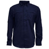 BAW Men's Navy Long Sleve Fishing Shirt