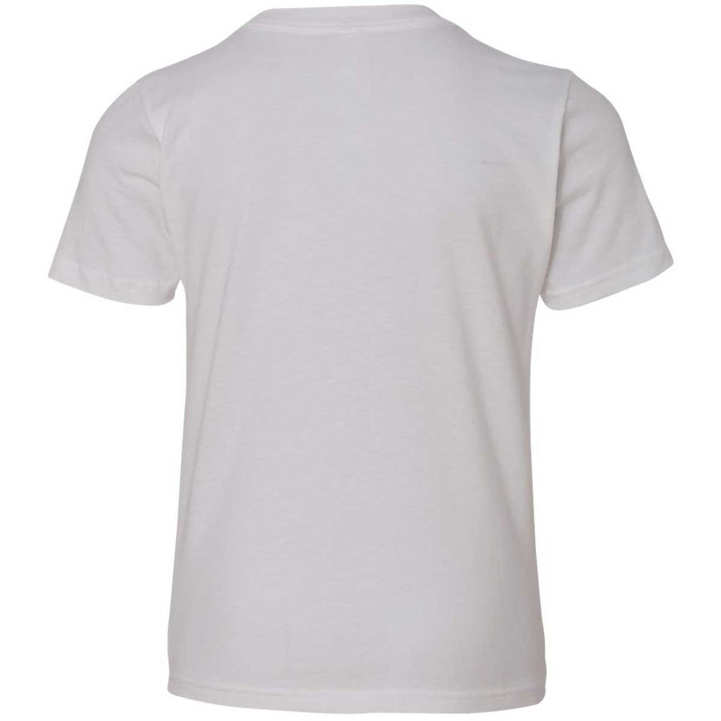 Next Level Boy's White Premium Short-Sleeve Crew Tee