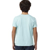 Next Level Boy's Ice Blue CVC Crew Tee