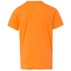 Next Level Boy's Orange CVC Crew Tee