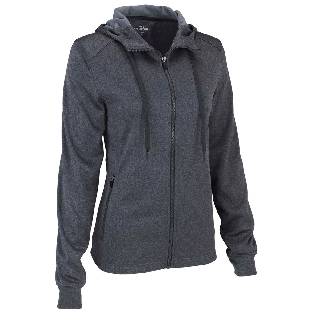 Vantage Women's Dark Grey Street Hoodie