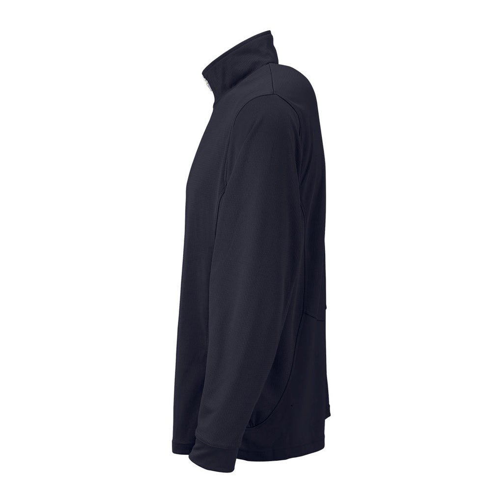 Vantage Men's Navy Mesh 1/4-Zip Tech Pullover