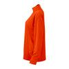 Vansport Women's Orange Mesh 1/4-Zip Tech Pullover