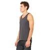 Bella + Canvas Unisex Dark Grey Heather Jersey Tank