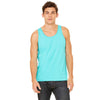 Bella + Canvas Unisex Teal Jersey Tank