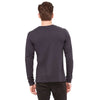 Bella + Canvas Men's Dark Grey Jersey Long-Sleeve T-Shirt