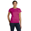 LAT Women's Fuchsia Fine Jersey T-Shirt