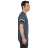 Augusta Sportswear Men's Graphite/Navy/White Sleeve Stripe Jersey