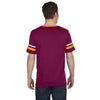 Augusta Sportswear Men's Maroon/Gold/White Sleeve Stripe Jersey