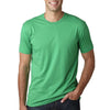 Next Level Men's Kelly Green Premium Fitted Short-Sleeve Crew