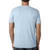 Next Level Men's Light Blue Premium Fitted Short-Sleeve Crew