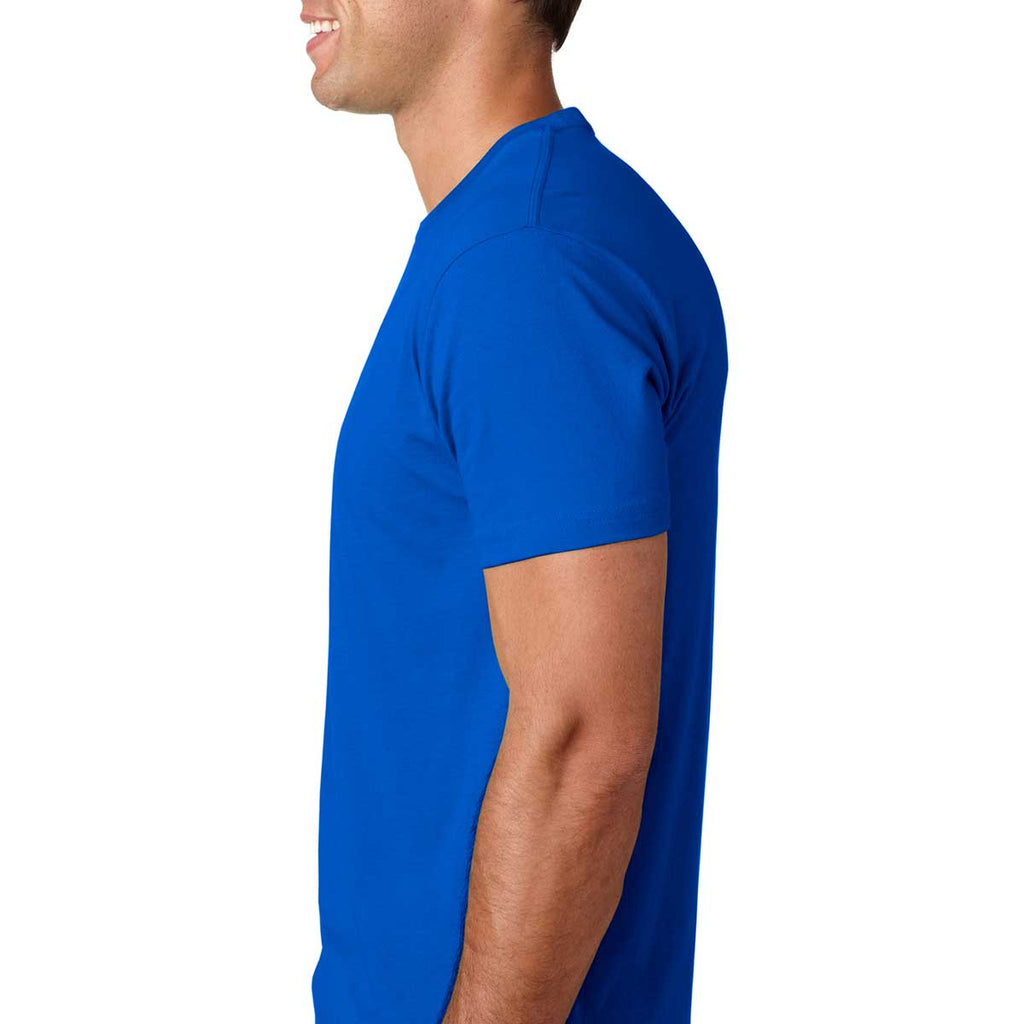 Next Level Men's Royal Premium Fitted Short-Sleeve Crew