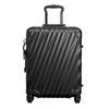 TUMI Black 19 Degree Aluminum Continental Carry-On