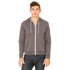 Bella + Canvas Unisex Asphalt Full-Zip Hoodie