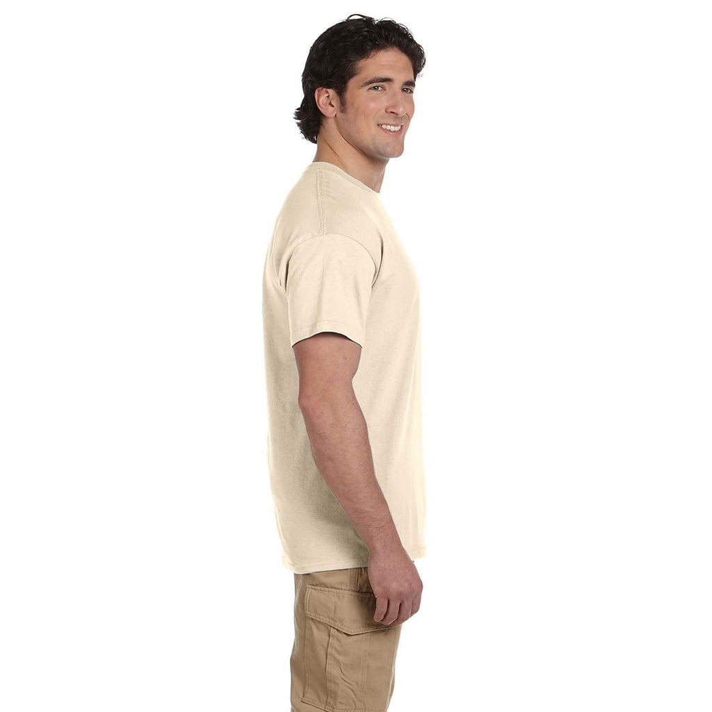 Fruit of the Loom Men's Natural 5 oz. HD Cotton T-Shirt