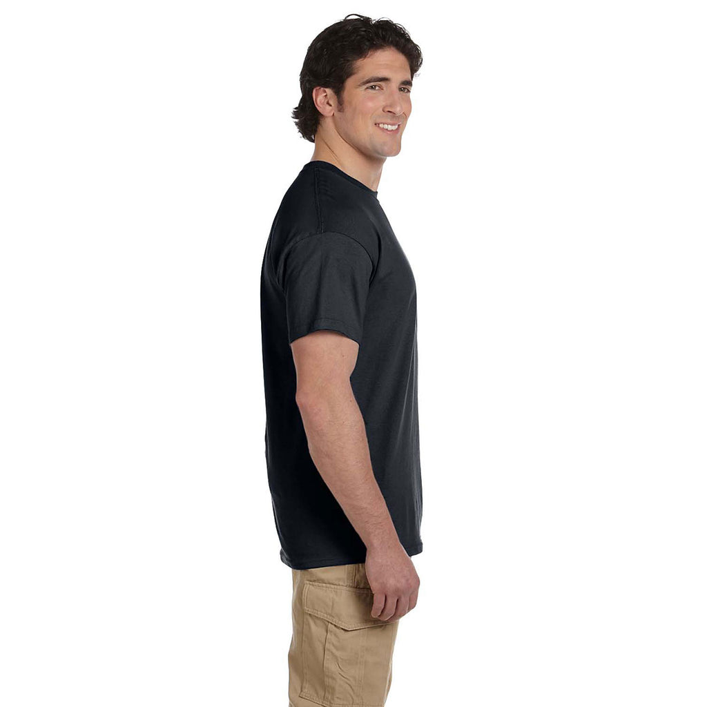 Fruit of the Loom Men's Black 5 oz. HD Cotton T-Shirt