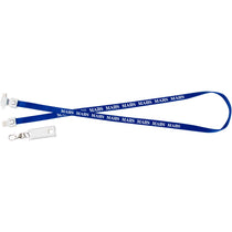 Gold Bond Inc Blue 3-in-1 USB Charging Cable Lanyard