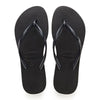 Havaianas Women's Black Slim Flip Flops