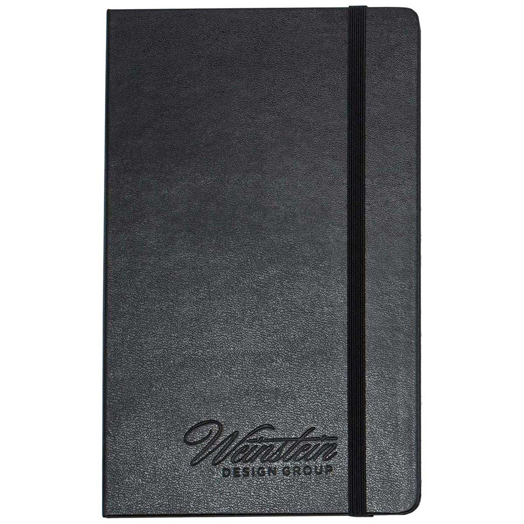 Moleskine Black Hard Cover Plain Large Notebook (5" x 8.25")