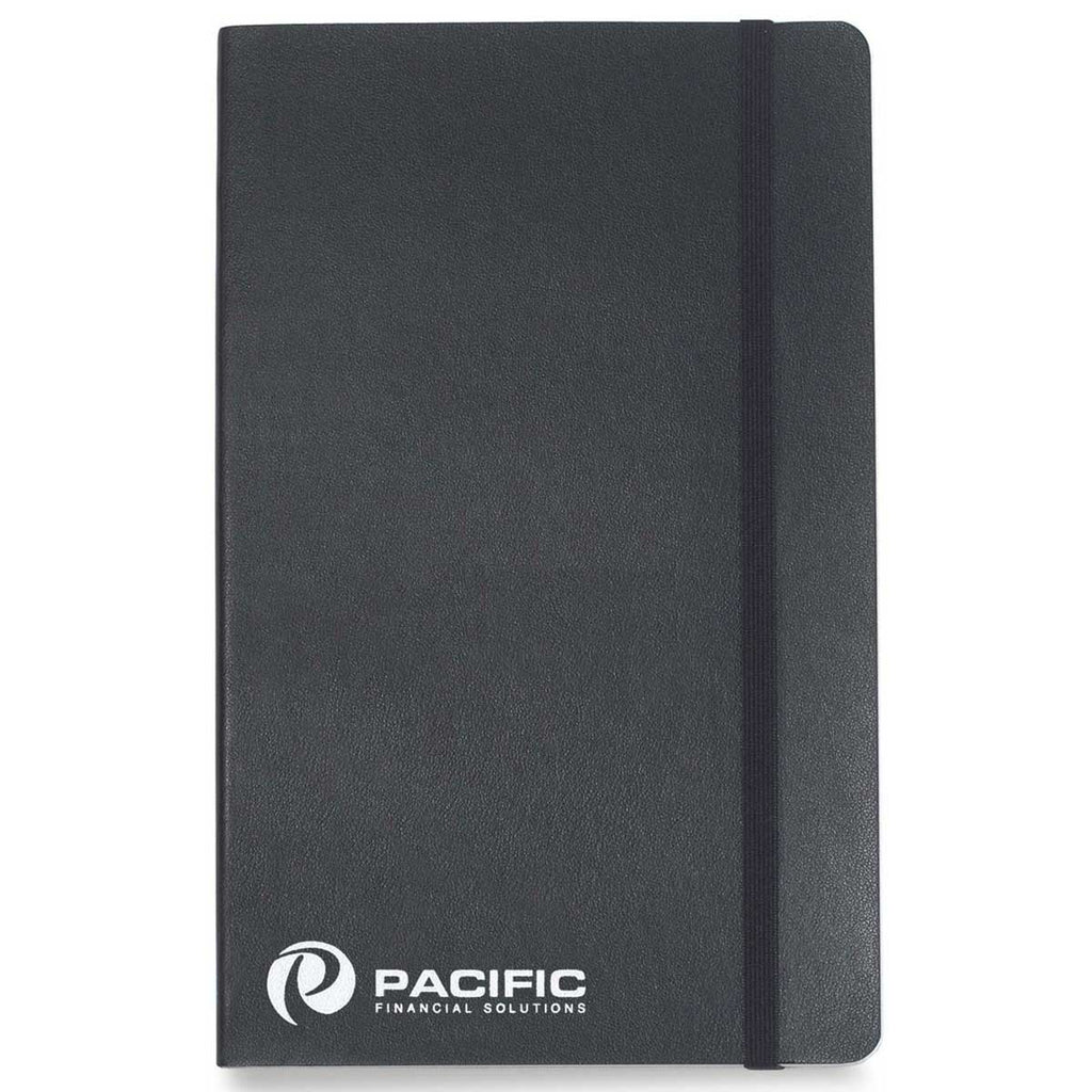 Moleskine Black Soft Cover Ruled Large Notebook (5" x 8.25")