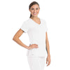 Barco Grey's Anatomy Women's White Active V-Neck Top