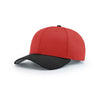 Richardson Red/Black On-Field Combination Pro Mesh Adjustable Cap