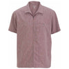 Edwards Men's Burgundy Heather Melange Ultra-Light Chambray Service Shirt