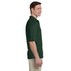 Jerzees Men's Forest Green 5.6 Oz Spotshield Pocket Jersey Polo